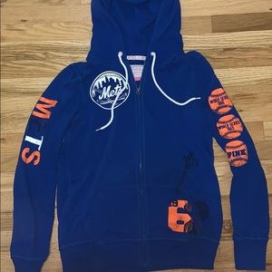 VS pink MLB NYM logo